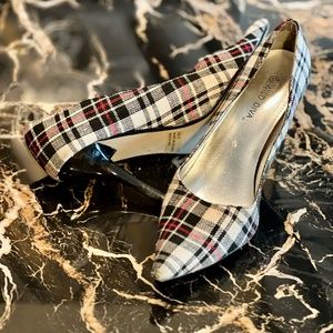 Wild Diva Plaid Pattern Stilettos